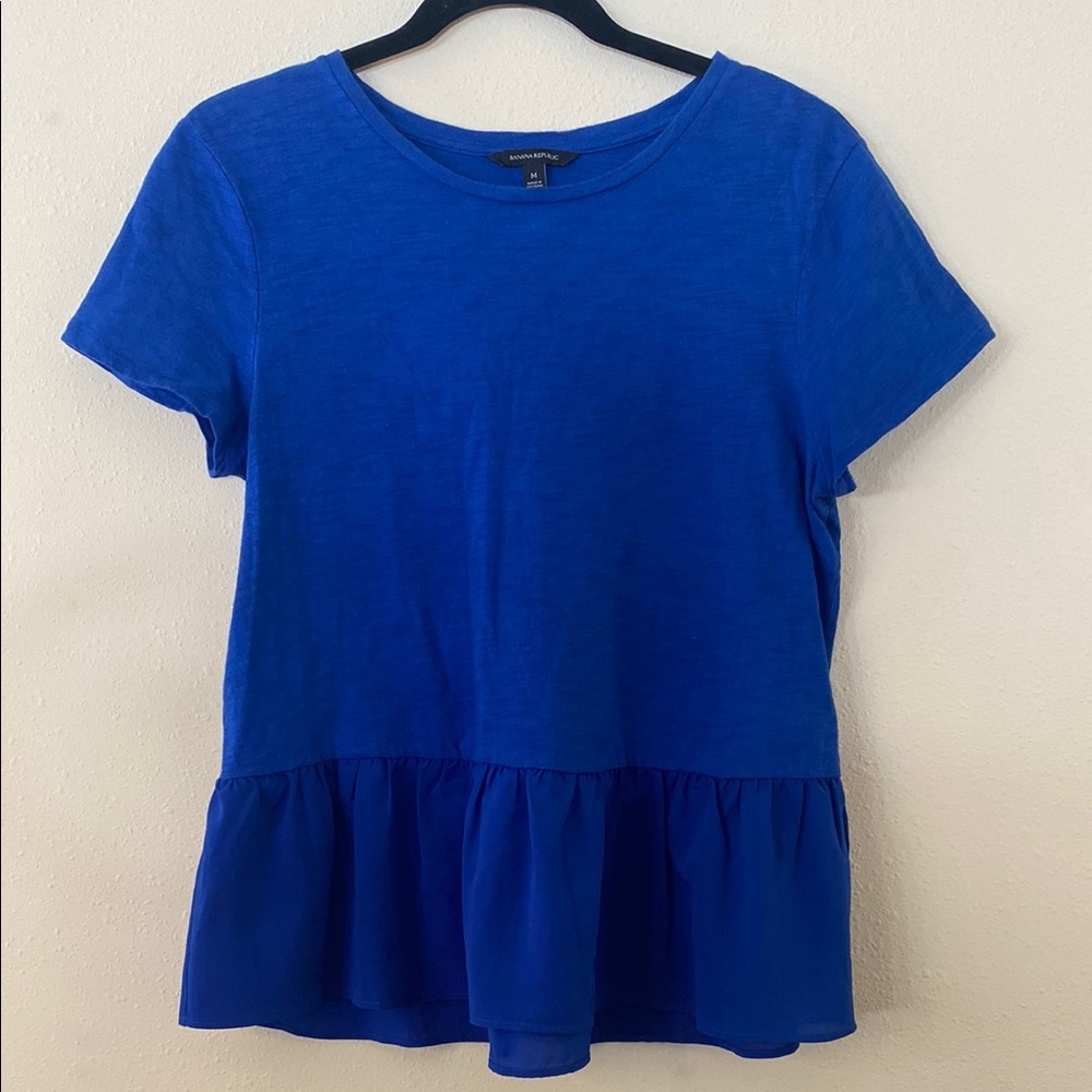 Banana Republic Women's Navy Blue Top